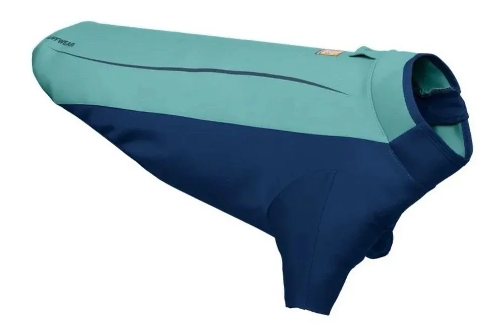 NWT! Ruffwear Undercoat Dog  Water Jacket Aurora Teal Sz Large Lg 32-36 IN